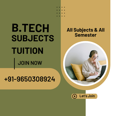 University BTech Back Paper Tuition Classes