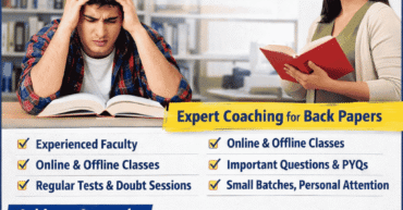 B.Tech Back Paper Tuition for Bennett University