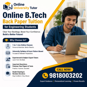 AKTU University B.Tech Back Paper Tuition